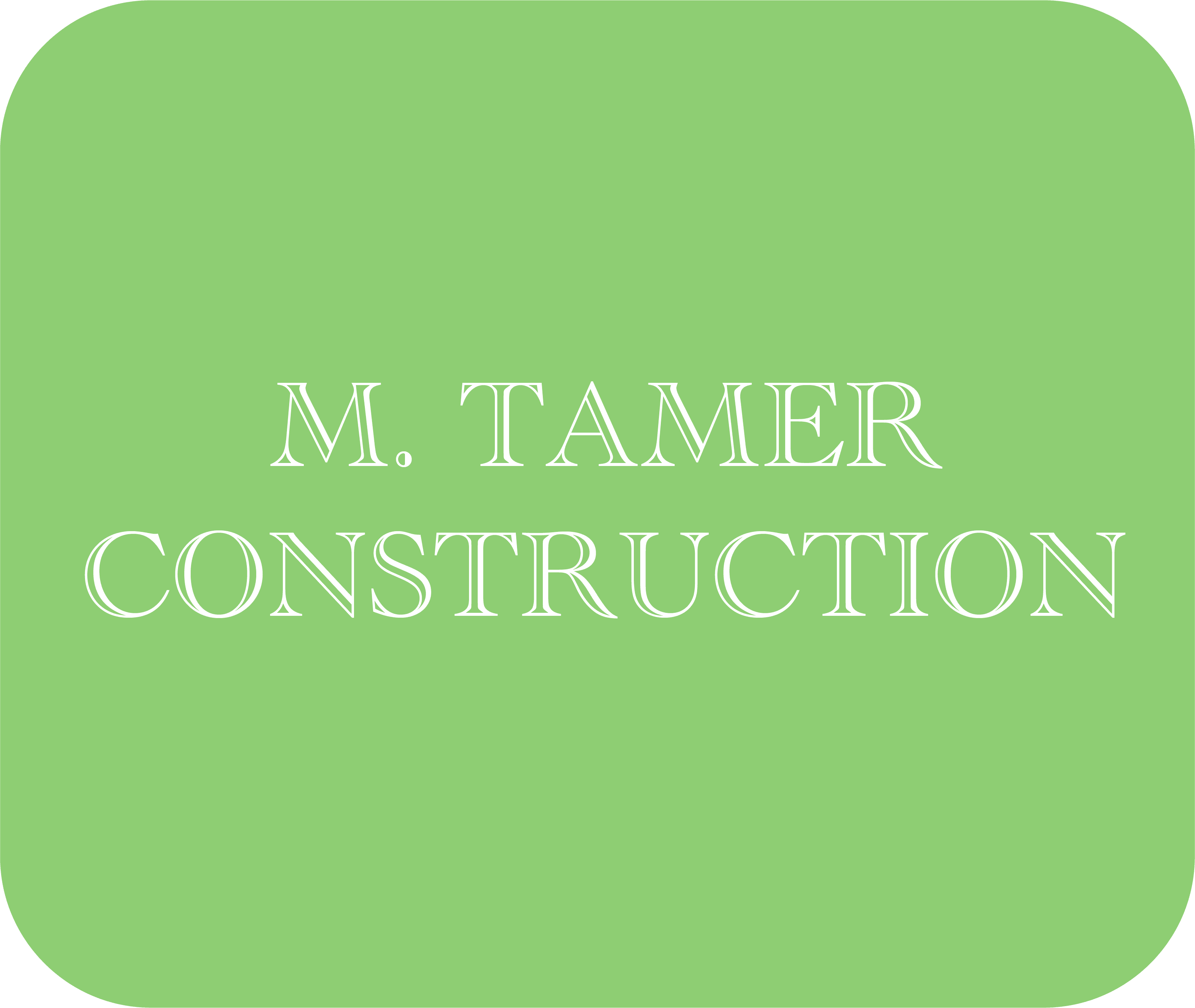 M. Tamer Construction