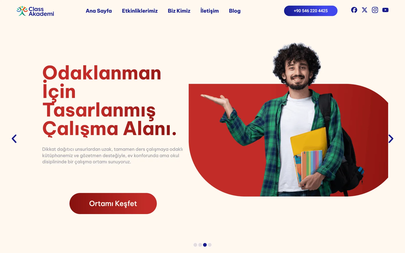 Class Akademi — homepage