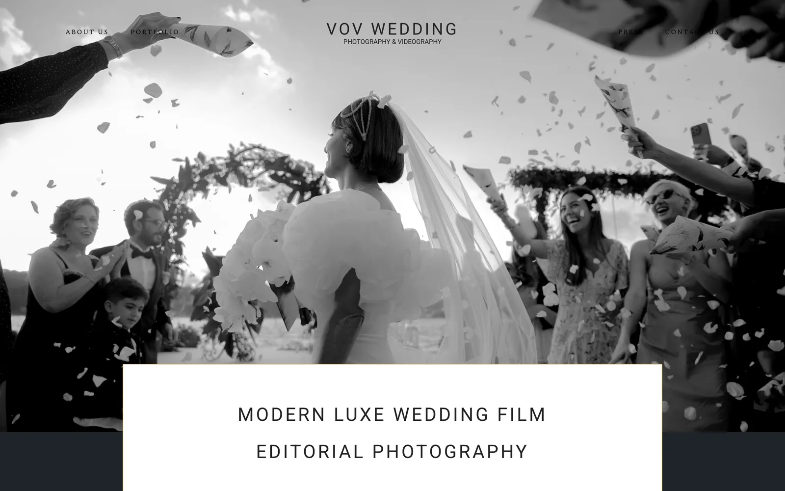 Vov Wedding — homepage